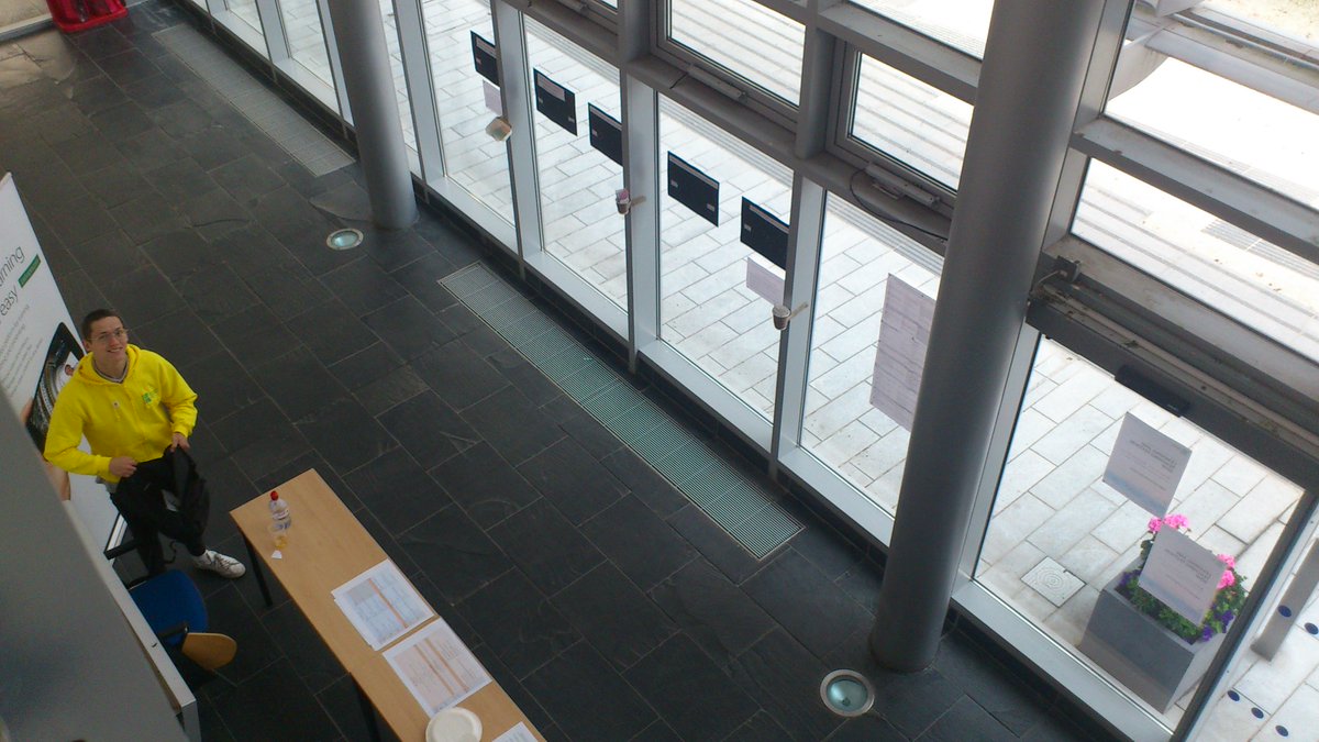 Thank you to Victoria and Max who helped set up my interactive posters on #privacy and #learninganalytics at #LandTFest2019 at <a href="/RoehamptonUni/">Uni of Roehampton</a>. #analytics