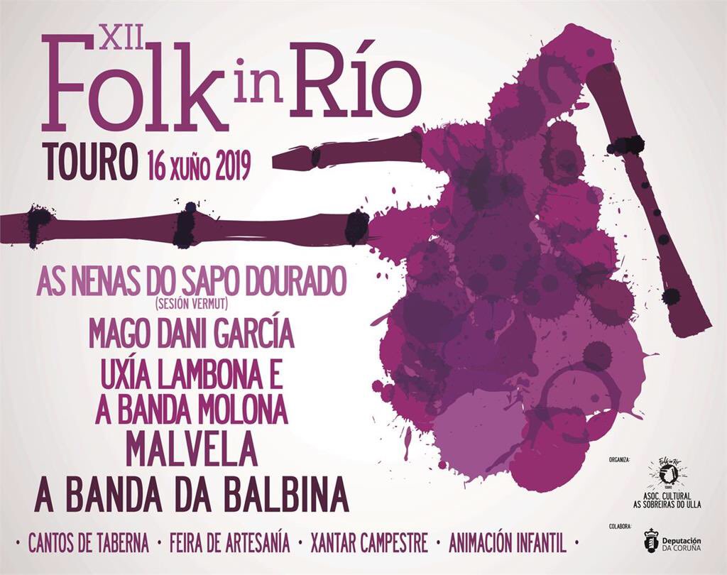 Xa queda menos!!! Este domingo <a href="/abandadabalbina/">A Banda da Balbina</a> no <a href="/folkinrio/">folkinrio</a> !!! Estreamos disco en directo!!!