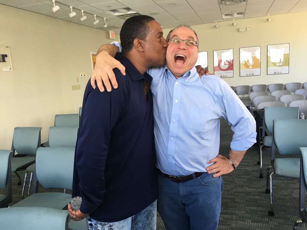 WBURSteve's tweet photo. Hats off to my colleague, @audiobruce for his dogged reporting on the case of Darrell Jones, a man who served decades in prison for a murder he did not commit. Prosecutors put Jones on trial a second time, but today a jury found him not guilty. https://t.co/knXeDflm5R