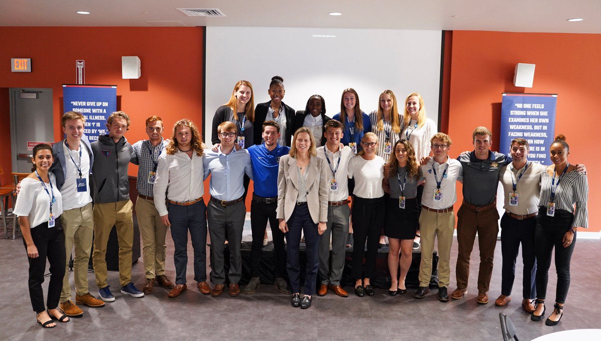 BIGEAST's tweet image. "I always walk away from this event as a changed person" - Commissioner Val Ackerman

Thanks to #BEsaac, coaches, trainers and school administrators for taking part in the 3rd Annual Student-Athlete Well-Being Forum

#BEtalktome | #IWillListen