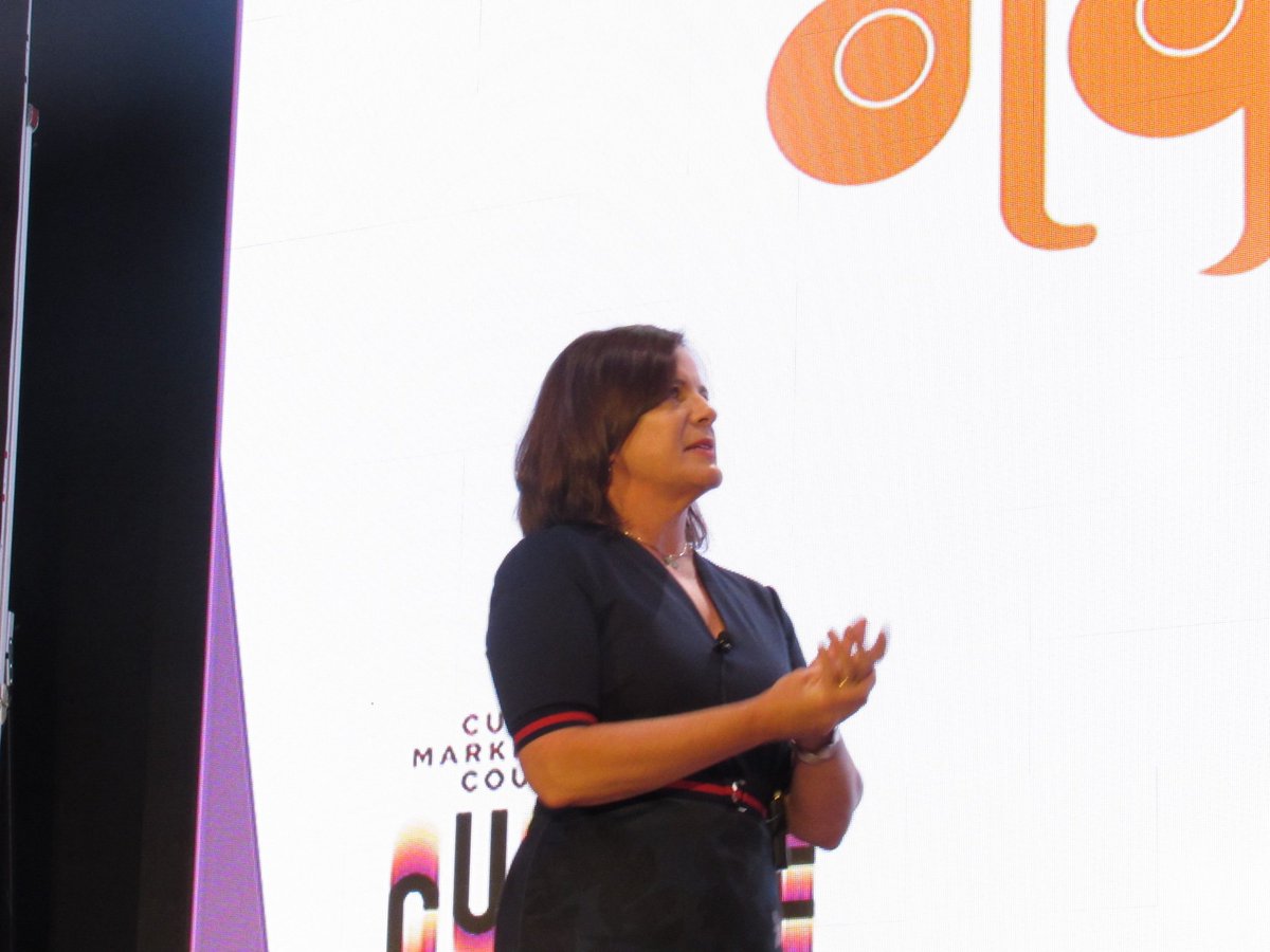 hmchispanic's tweet image. Cecilia Wogan-Silva of @Google  shares insights about purpose-driven marketers at the 2019 CMC Annual Summit! #CultureDriven #culturemarketingcouncil