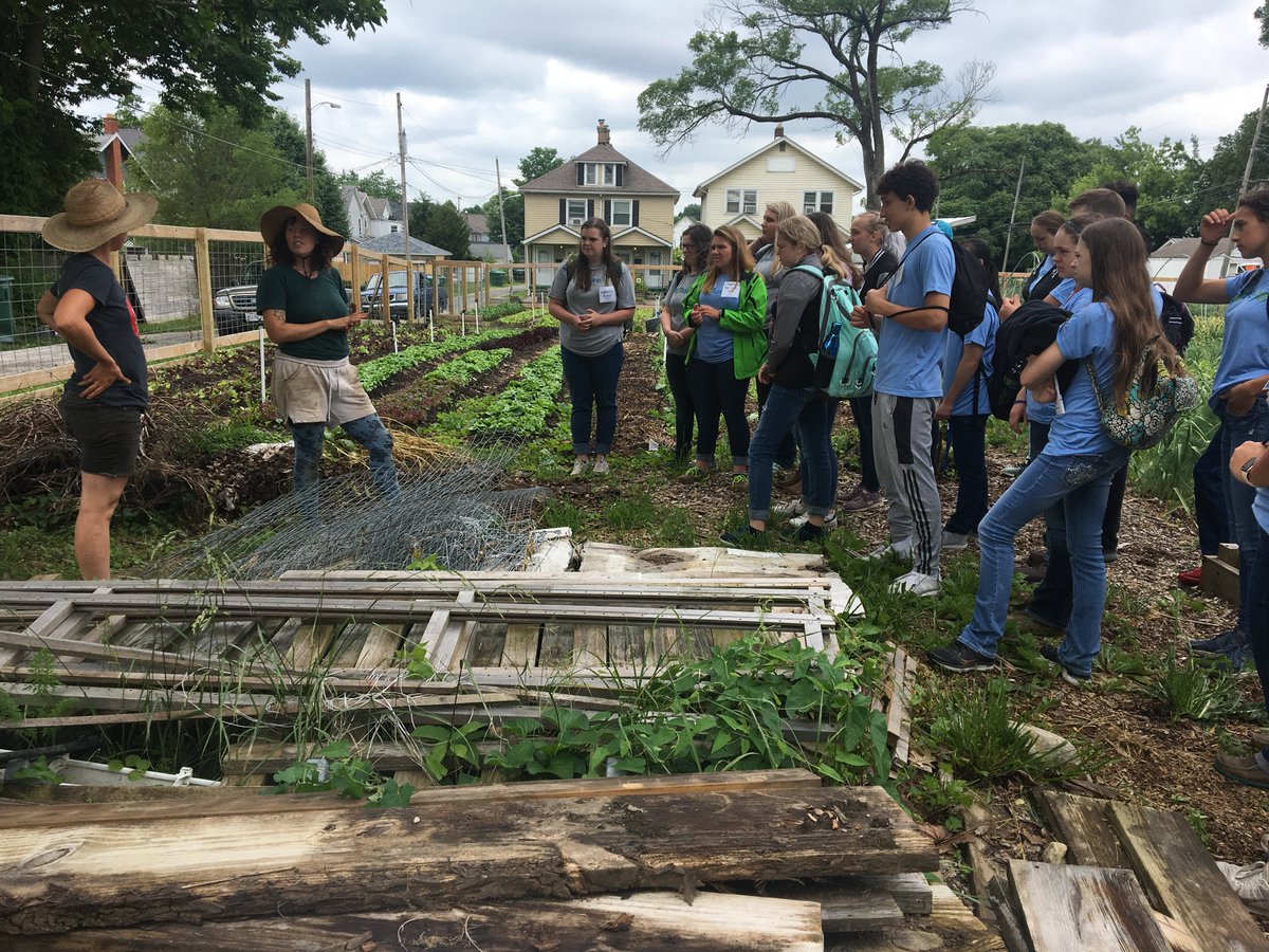 Our #ExploreAg campers are half-way through their week, which included a stop at Freshtown Farm in south Columbus.