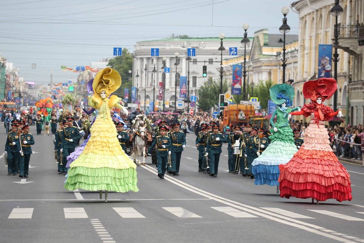 Фестиваль цветов в Санкт-Петербурге 2019