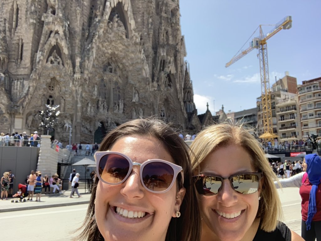 First stop in Europe: Barcelona