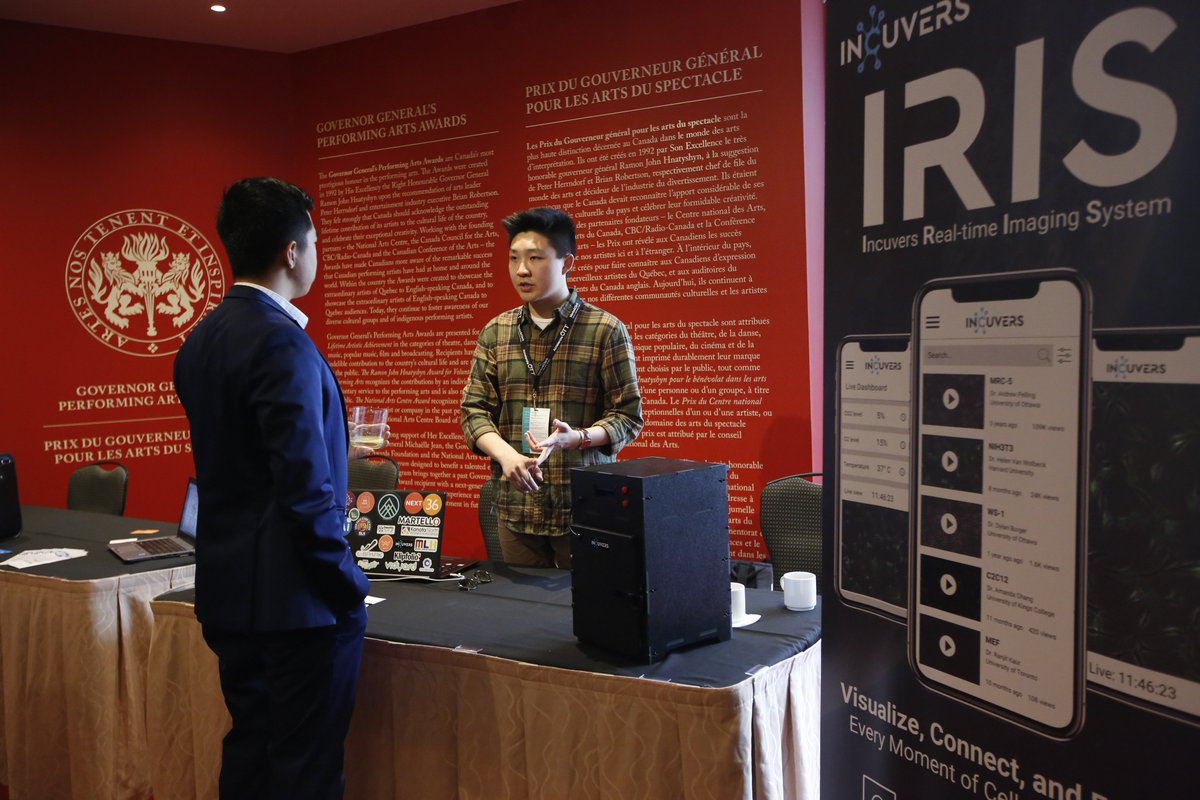 AccelerateOTT's tweet image. How is #IOAccelerator client, @Incuvers changing the cell research game? 
Ask them about Iris.

Visit the Innovation Zone!