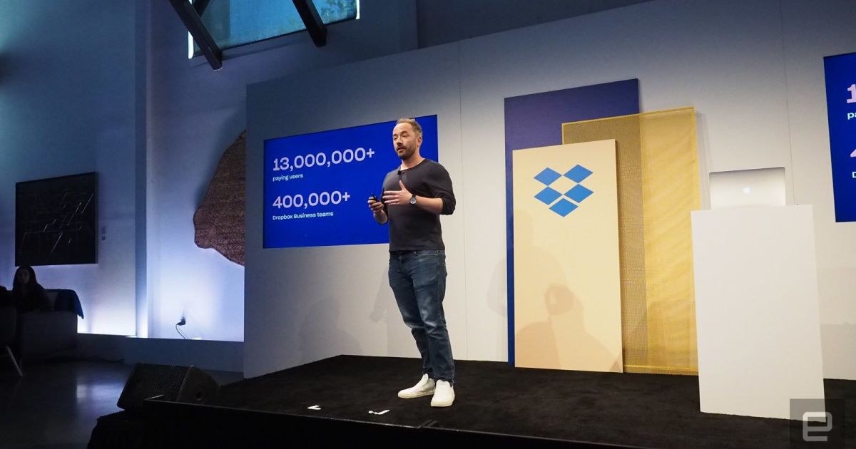 Dropbox's big redesign makes it a lot more useful at work