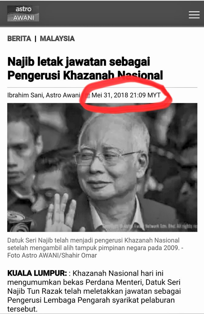 adrianlimcheeen's tweet image. Nak dengar cerita lawak?

UMNO tuduh Azmin terima berjuta-juta dr UEM pd Disember 2017.
Scr kebetulan, UEM adlh anak sykt yg dimiliki 100% oleh Khazanah Nasional.
Scr kebetulan juga, Najib Pengerusi Khazanah pd ketika itu.

Maksud pembangang Umnopas, Najib rasuah Azmin?