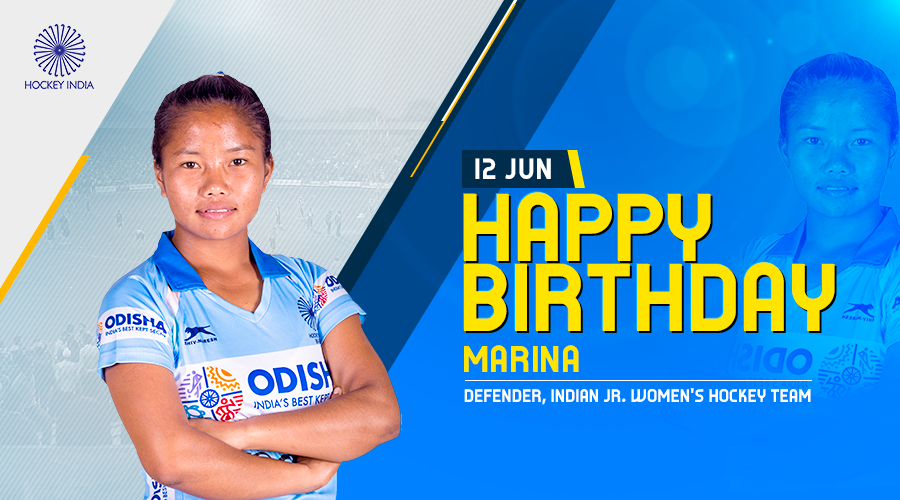 Hockey India Here S Wishing The Young Defender Marina A Successful Year Ahead As She Celebrates Her Birthday On 12th June Indiakagame T Co Gqnsecnv1o Hockey India Here S Wishing The Young Defender Marina A Successful Year Ahead As She Celebrates Her Birthday On 12th June Indiakagame T Co Gqnsecnv1o