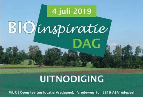 bio_bv's tweet photo. De Vereniging Biologisch Limburg en de WUR organiseren de Bio-inspiratiedag bij Proefboerderij Vredepeel. Hier worden de laatste mechanische snufjes en innovaties in de biologische sector gepresenteerd. https://t.co/I650Iqjc7F
