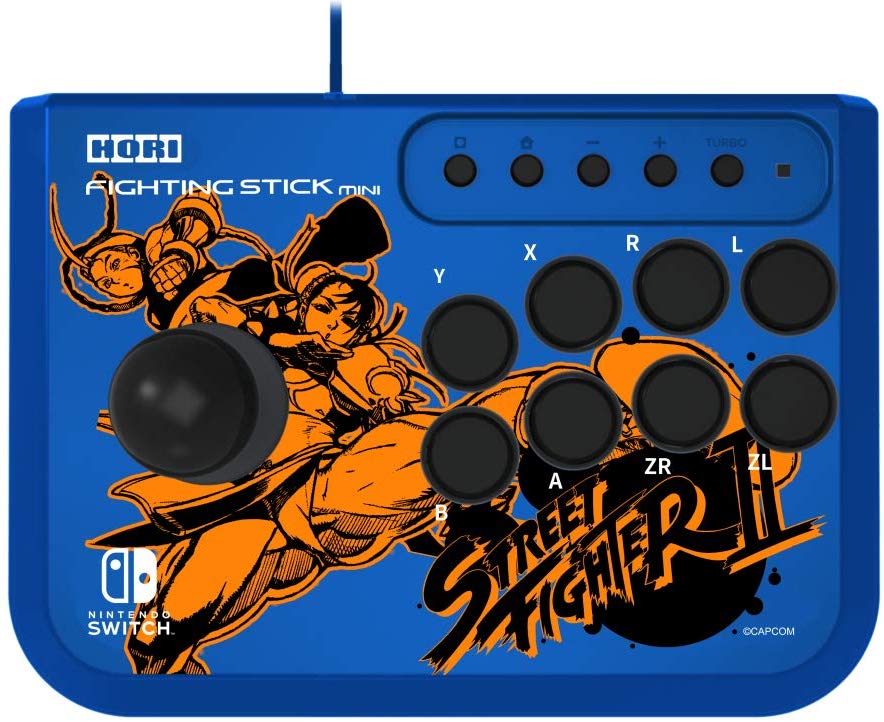 HORI Official Nintendo Switch Fighting Stick Mini - Street Fighter II –