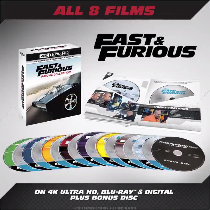 Fast And Furious Dvd Box Set 18 Quality