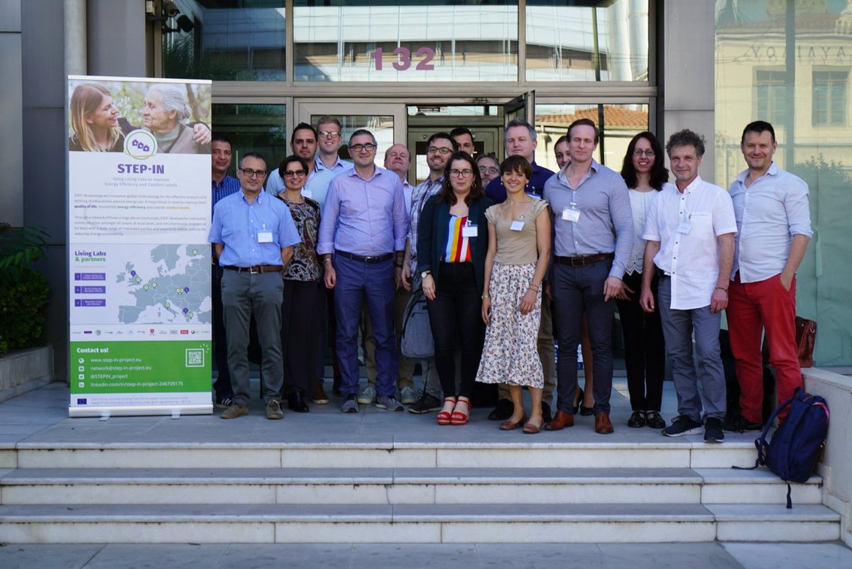 STEPIN_project's tweet photo. Have a look at our latest report on our last General Assembly Meeting and our first Stakeholders' Network Workshop here: https://t.co/81AfmWQXAc The latter was registered as an #EnergyDay ! #StepInNoi #EUSEW19 #energypoverty #EASME #EUprojects #fuelpoverty https://t.co/2yDfzDTU3j