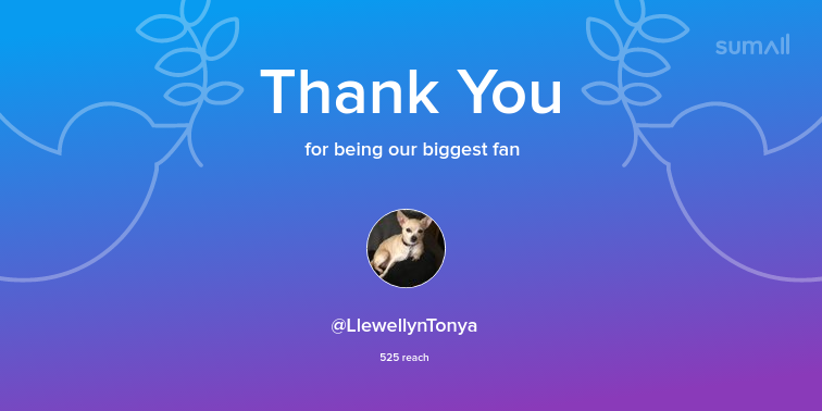 Bella030303's tweet photo. Our biggest fans this week: LlewellynTonya. Thank you! via https://t.co/mfh5Bf6b4c https://t.co/S0hiHTaCHv