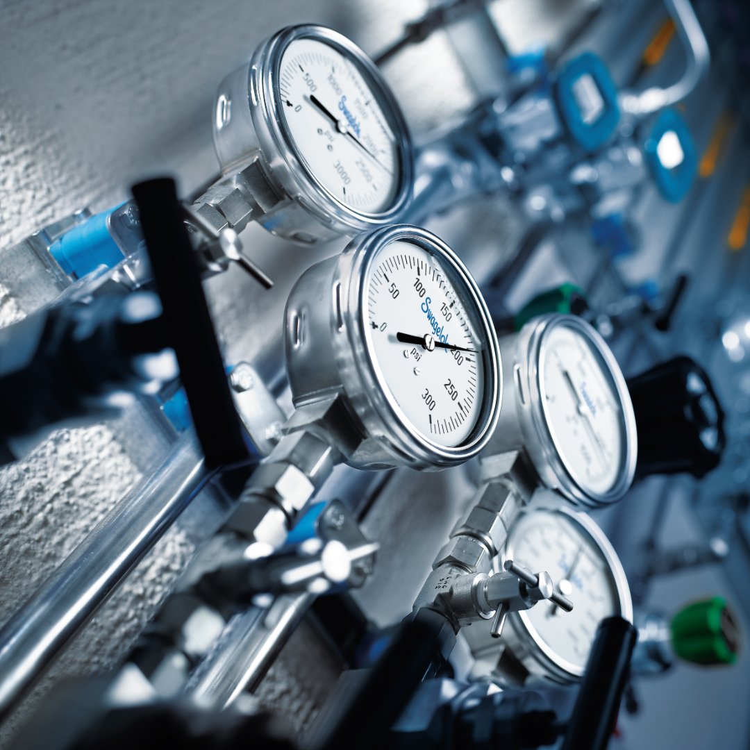 swageloknwus's tweet image. Easy-to-read and easy-to-operate. Our gauges, transducers, sensors, and flowmeters provide accurate readings on demand.
ow.ly/ik1d50uBGJk
.
.
.
#gauges #pressuregauges #flowsensors #transducers #fluidsystems #accuracy #efficiency #swagelok #swageloknwus #swagelokalaska