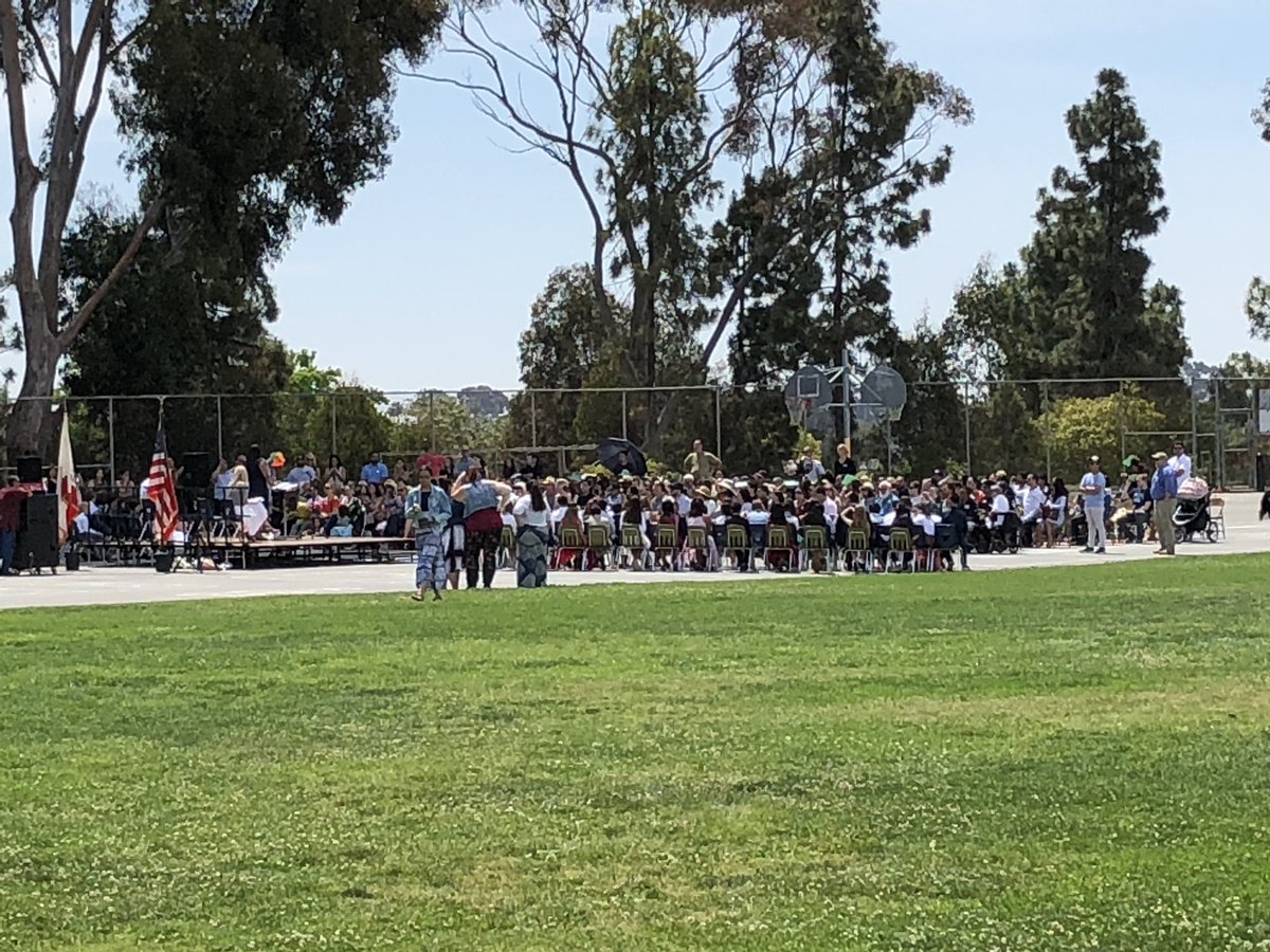 DoylePTA's tweet photo. Congratulations Doyle 5th Graders, best of luck to you in middle school!  #doylepta #promotion #elementaryschoolnomore https://t.co/qwsFnJjgsZ
