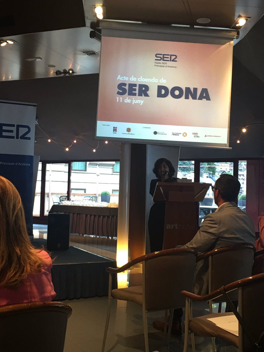 SilviaBonet's tweet photo. Acte cloenda de Ser Dona. Radio Ser Principat d’Andorra. #radioser #homenatgealesdones https://t.co/BM0AbJqqXE