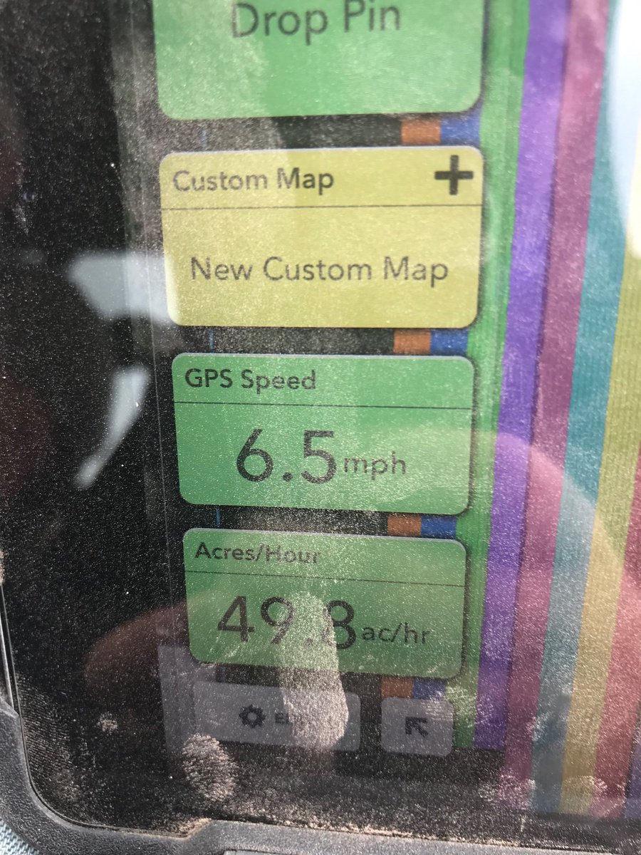 Growit_Keller's tweet image. Almost 50 acres per hour planting with a JD Gator, not bad! #mapanything #ClimateFieldView
