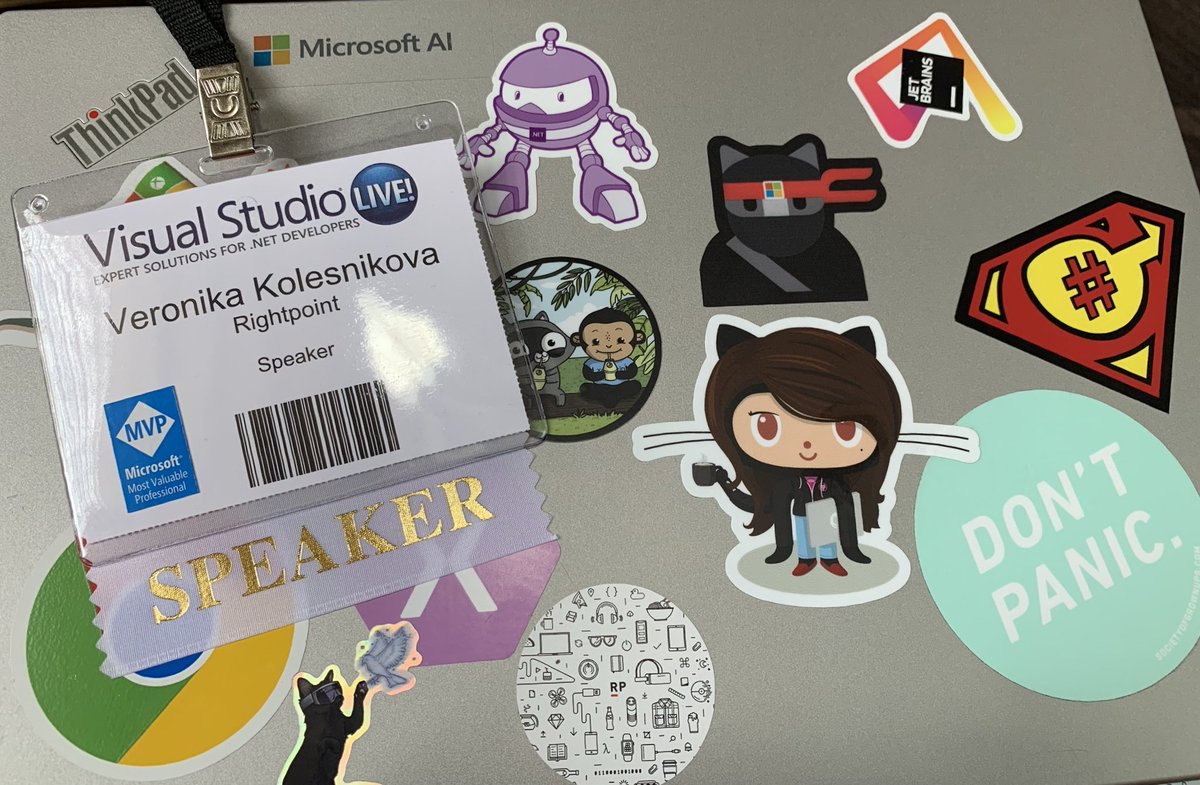 veronika_dev1's tweet image. This week Iโm representing @Rightpoint at @VSLive here in Boston. Itโs so great to meet old and new friends! #VSLive #lifeofadeveloper #Microsoft #MVPBuzz