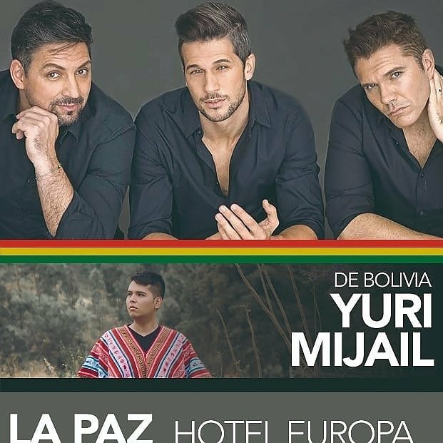 florciitabau's tweet photo. ⏩▶ 14 de junio @sanjavierok se presenta en #Bolivia #LaPaz ya estan alas ventas las entradas 💕 sera un show increible como todos lo que sueñan #GraciasPormimamarnuestrscorazon #DeMilAmores #Destino #Pao #Bru #Fran https://t.co/cSklIj9Q1e