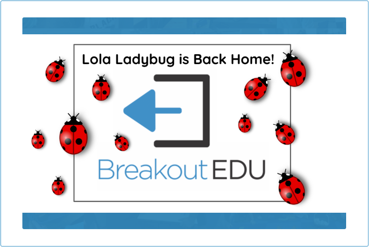 Meghan Pearce (@crmpearce) on Twitter photo Thank you Mrs. Crawford <a href="/N_Crawford1/">Nicole Crawford, Director of Elementary Education</a> for helping us "Breakout" today! We could not have helped Lola Ladybuy find her way home without you :) <a href="/breakoutEDU/">Breakout EDU</a> <a href="/SkelliottSusan/">Susan Elliott</a> Thank you Mrs. Crawford <a href="/N_Crawford1/">Nicole Crawford, Director of Elementary Education</a> for helping us "Breakout" today! We could not have helped Lola Ladybuy find her way home without you :) <a href="/breakoutEDU/">Breakout EDU</a> <a href="/SkelliottSusan/">Susan Elliott</a>
