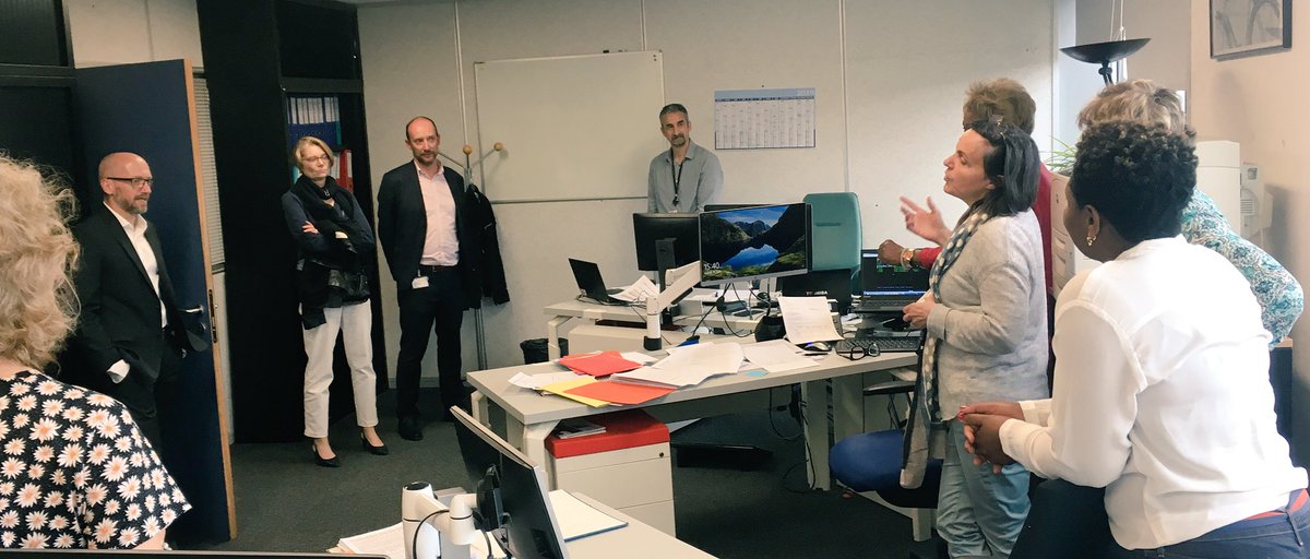 Talibart3's tweet photo. Visite du site de la comptabilité Orange de Noisy-le-grand par @CorentinMaigne @marclesieur Merci pour le bel accueil et ces echanges https://t.co/0r5yYJFTZx