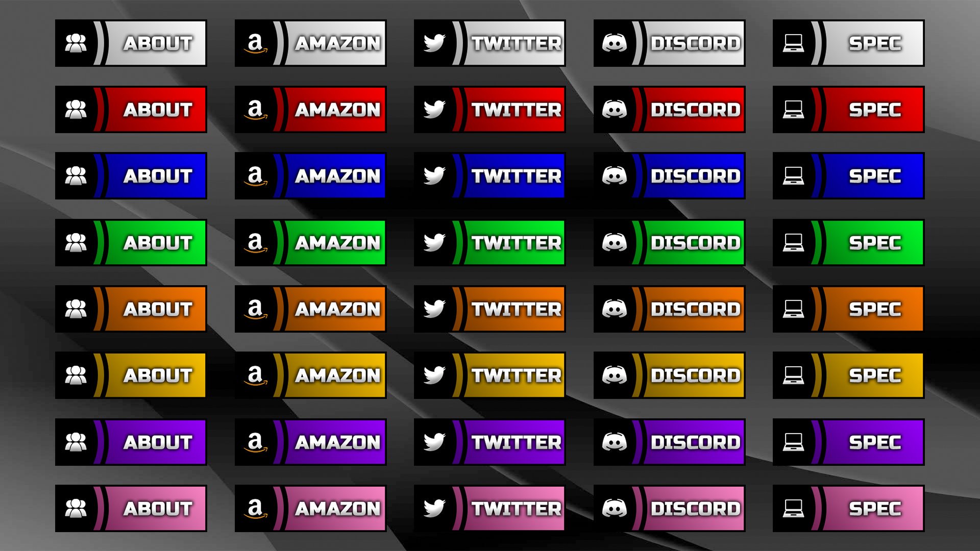 Ajasta Twitch Panel 条件を満たすだけで誰でも使えます １ フォロー Rt ファボ ２ リプに好きな色を書く 満たした順番にダウンロードキーを送らせて頂きます 下記ツイートからダウンロードできます