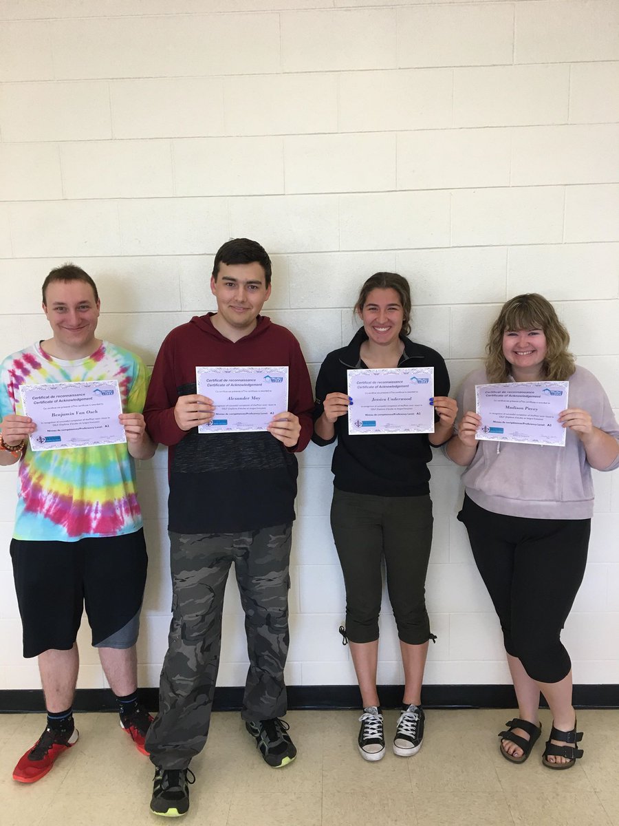GlencoeDHS's tweet photo. Hey GAELS! Congratulations to Ben, Sasha, Jessica, &amp; Madison for successfully completing the DELF French Exam. The DELF is an official diploma awarded by the French Ministry of Education to prove the French-language skills of students from outside of France! GO GAELS! https://t.co/XvAkuTD01p