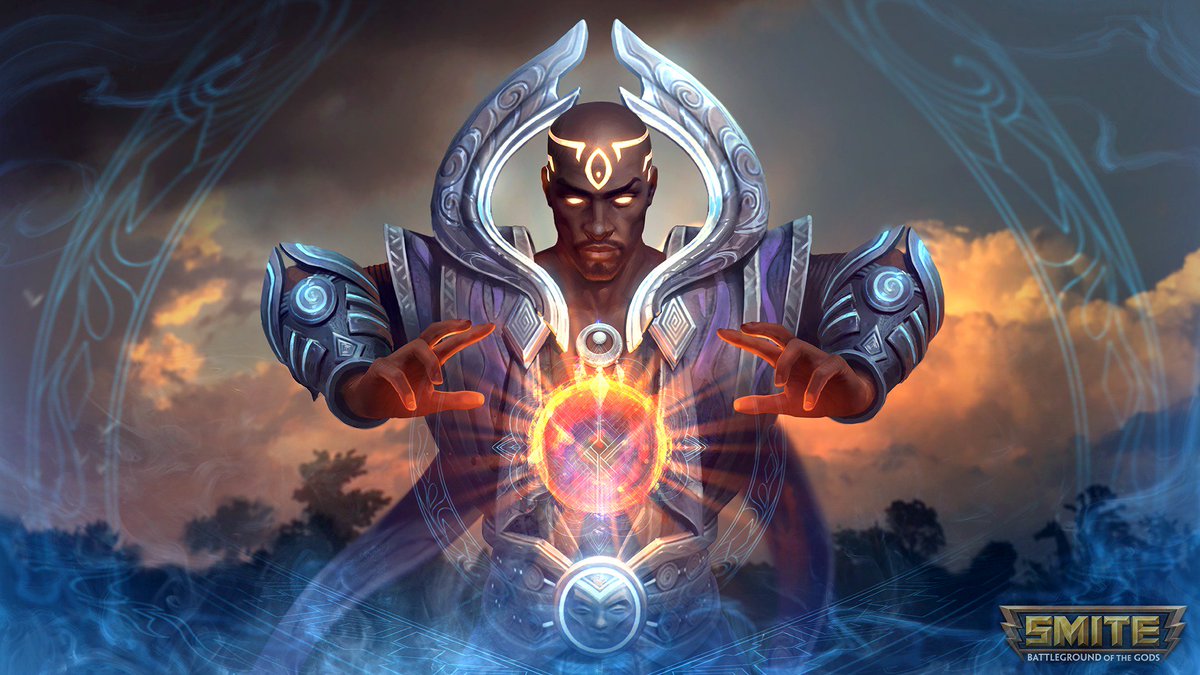 TheIHive's tweet photo. Olorun Recolor #Smite #RuleroftheHeavens https://t.co/WDptZETc9U