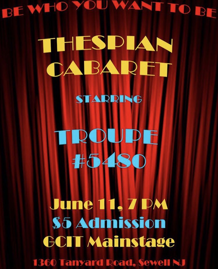 Don’t miss tonight’s Dream Role Cabaret! It’s our last, but certainly not least, event this year❤️