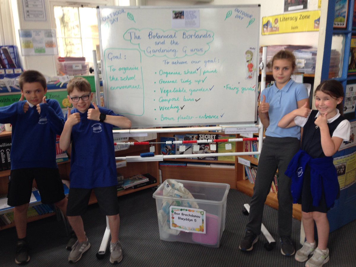 Old Road School Ysgol Hen Heol (@oldroadschool) on Twitter photo <a href="/oldroadschool/">Old Road School Ysgol Hen Heol</a> Outdoor Learning Day - 23rd May
Year 5 working to achieve the goal set during the Eco Council Walk to improve the school environment. Composting, planting flowers and veg, tidying and weeding.
Co-operative Learning
Reducing Our Carbon Footprint!
<a href="/ysgolawyragored/">Ysgolion Awyr Agored Sir Gâr</a> <a href="/oldroadschool/">Old Road School Ysgol Hen Heol</a> Outdoor Learning Day - 23rd May
Year 5 working to achieve the goal set during the Eco Council Walk to improve the school environment. Composting, planting flowers and veg, tidying and weeding.
Co-operative Learning
Reducing Our Carbon Footprint!
<a href="/ysgolawyragored/">Ysgolion Awyr Agored Sir Gâr</a>