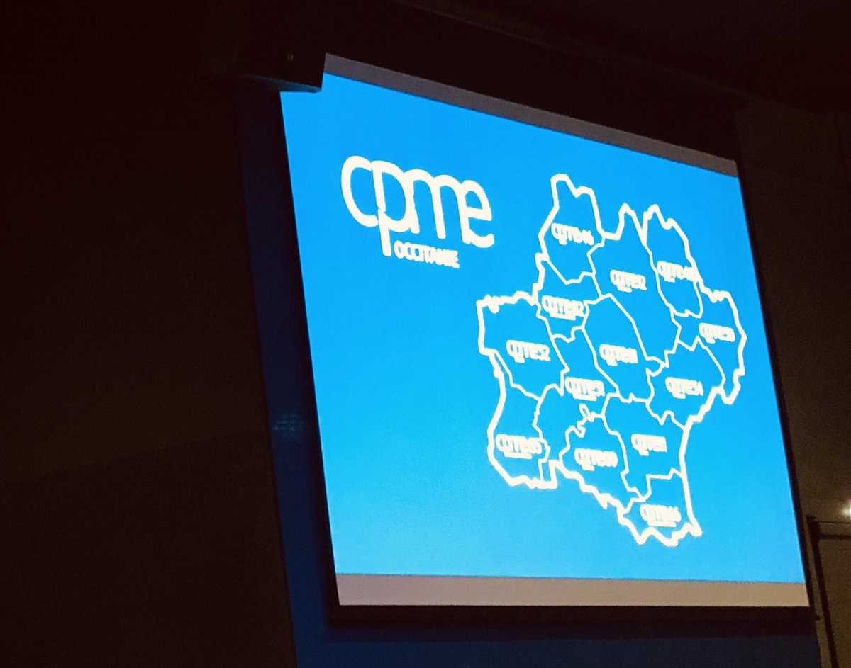 Excellent discours très engagé de <a href="/samcette/">Samuel Cette</a>, nouveau président de la <a href="/CPMEoccitanie/">CPME Occitanie</a> sur les enjeux et préoccupations quotidiennes des dirigeants et dirigeantes de #TPE #PME #Passion #talent #Engagement #Toulouse #Occitanie