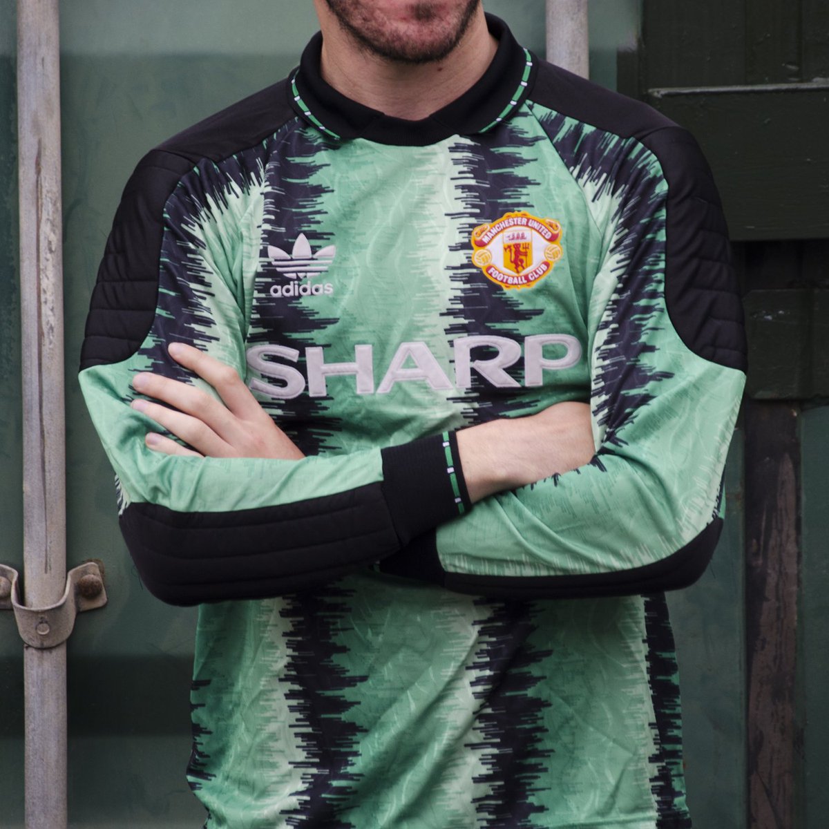 Manchester United Originals 1990 Goalkeeper Shirt - Green