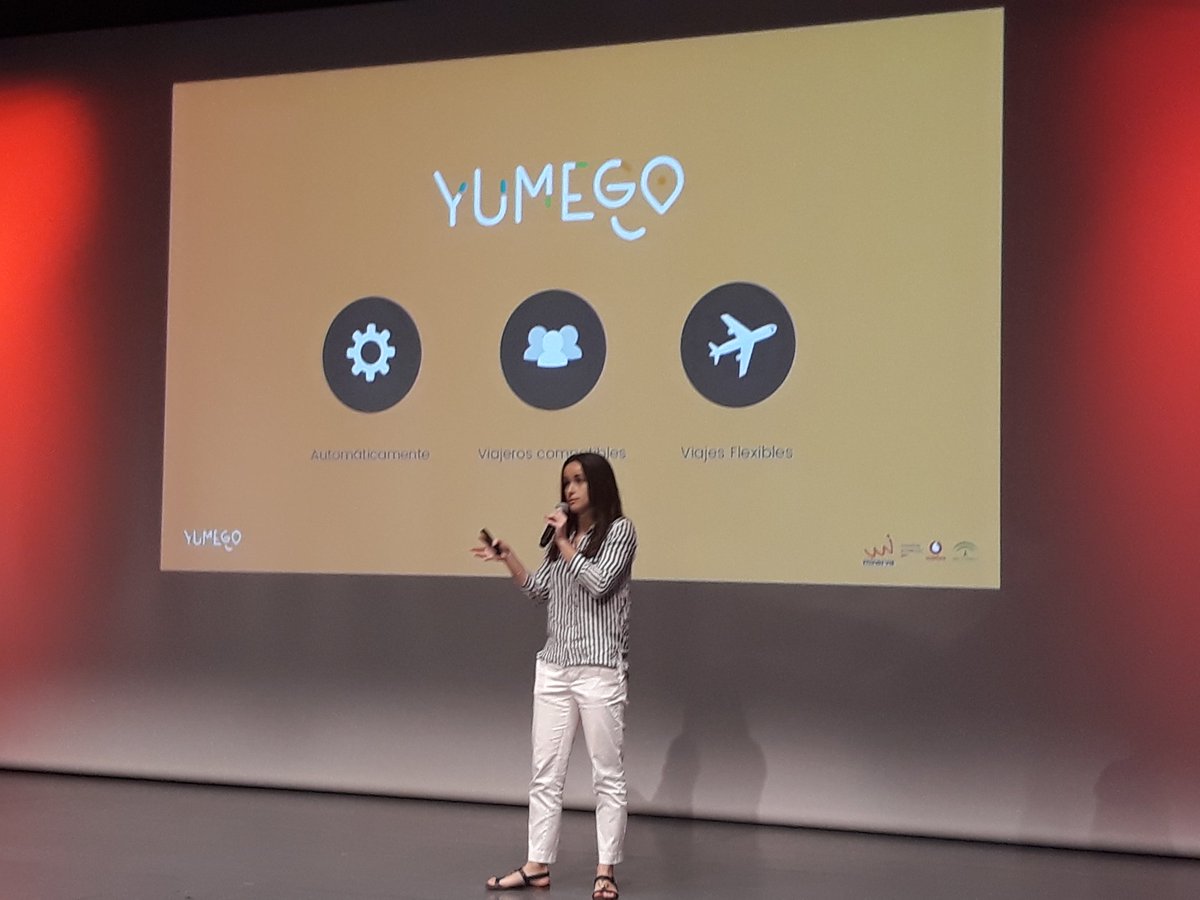 Y con <a href="/yumego__/">yumego</a> se acaba la ronda de pitches en el #MinervaDay. Excelente el nivel de todos los proyectos!! Difícil elegir quién ha sido el mejor. 🤔