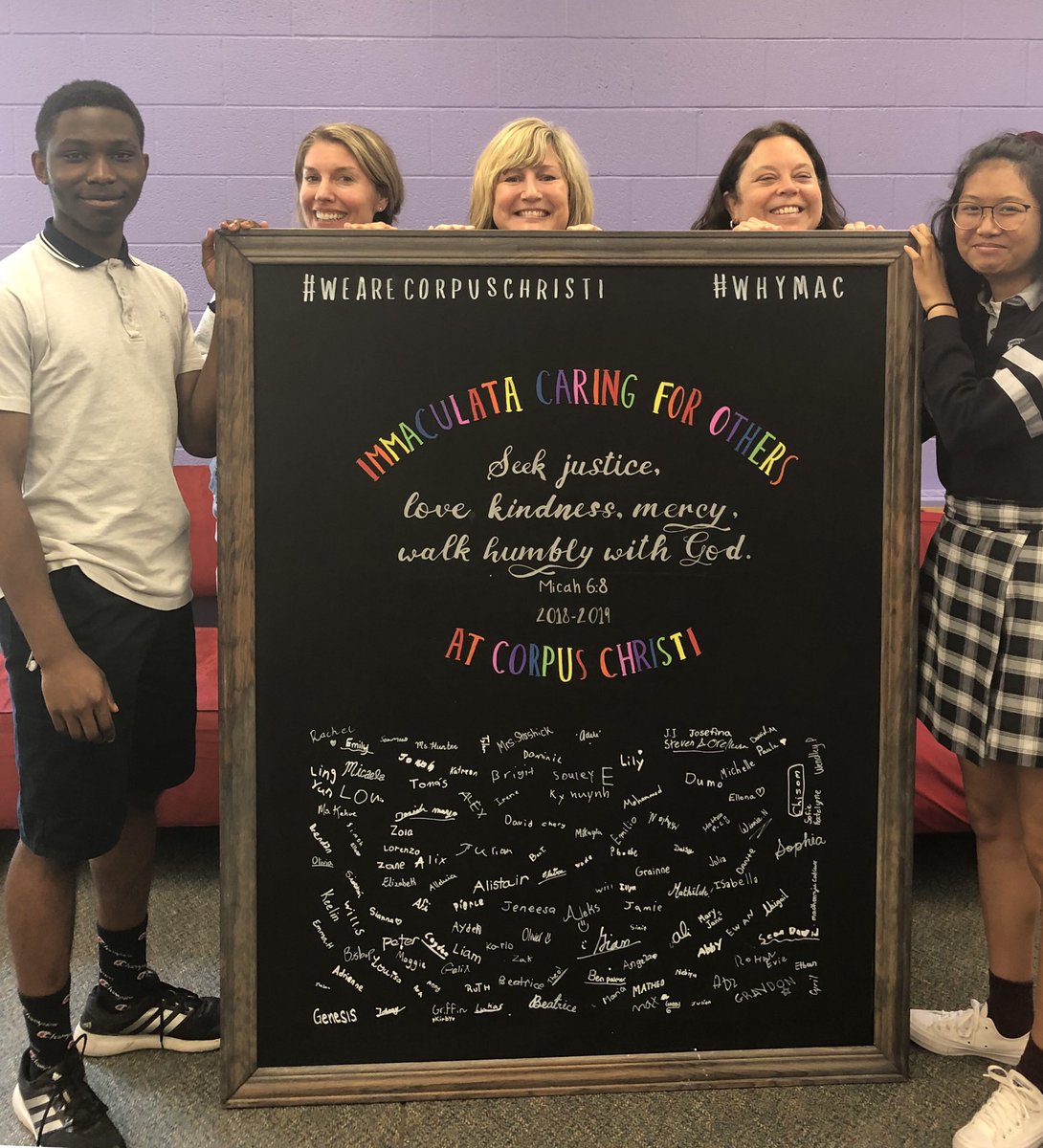 CorpusOCSB's tweet image. Our #ocsbSeekJustice Project Board revealed! A tribute to our awesome ‘Caring For Others’ ♥️ #learningpartnership with @ImmaculataOCSB So proud! #WeAreCorpusChristi #whymac @OttCatholicSB @ocsbRE #BeOCSB #BeCommunity @debbiefrendo