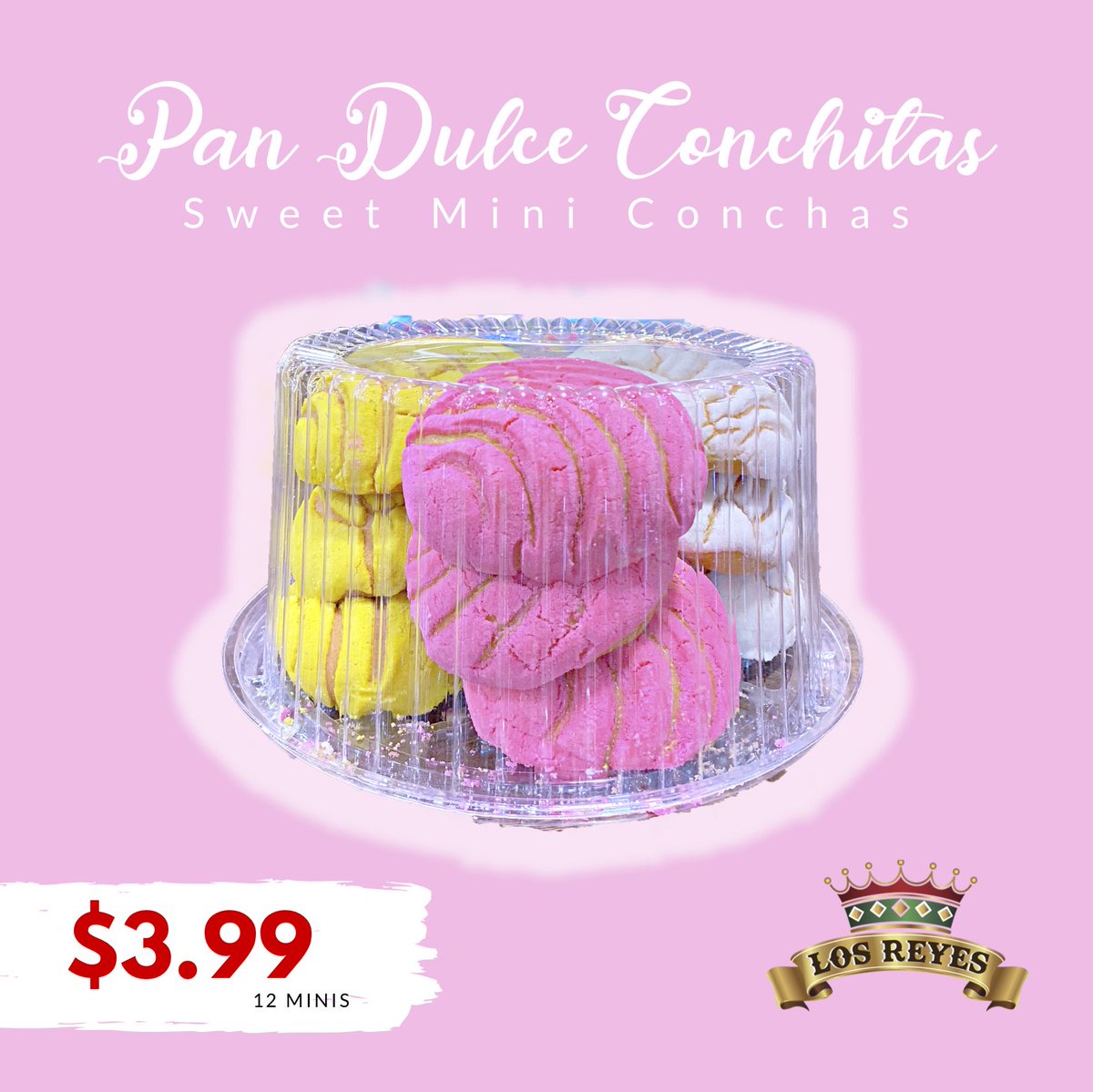 Sweet Bread from our Bakery!!! The #best Mexican bread you have ever tasted #pan #dulce #mexican Come get these Mini Concahs <a href="/USATODAY/">USA TODAY</a> at your favorite Mexican Supermarket in #Bakersfield