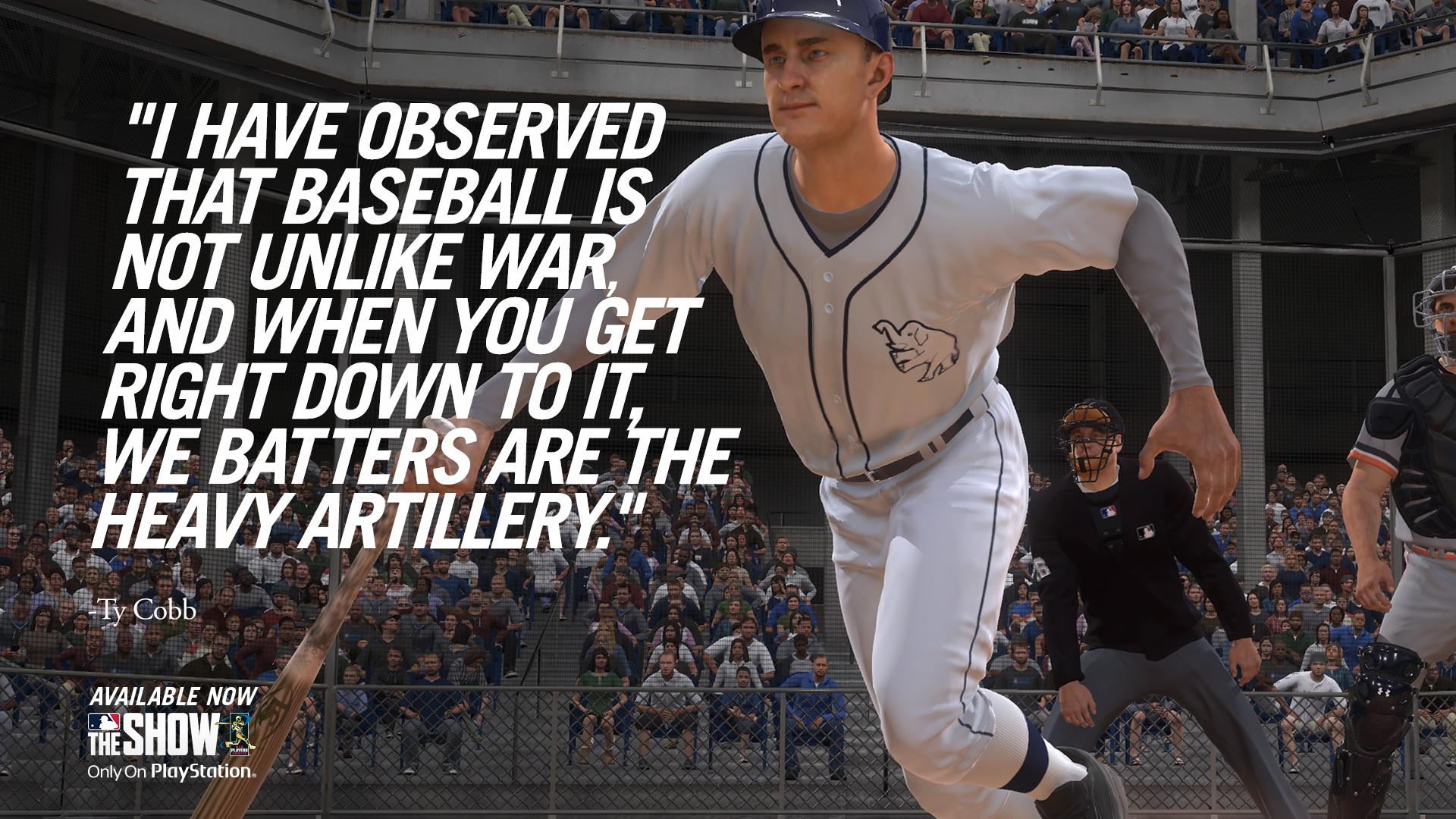 MLB The Show on X: Go to war against the @Tigers with Ty Cobb in  #MLBTheShow's This Day in History Moments.  / X