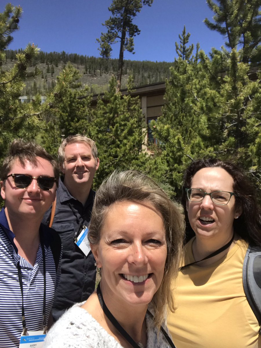 the3utes's tweet photo. Slue Bruce coming at you from #InnEdCO19 #bvsd @BVSDEdTech https://t.co/wWfRp0tEvN