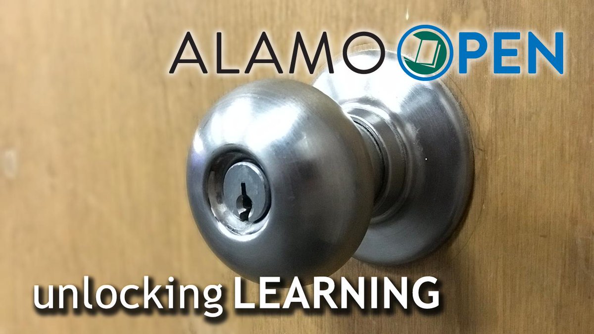 AlamoOpen's tweet photo. Guess who’s UNLOCKING the door for LEARNING? #AlamoOPEN #OER #IMDirect #studentsfirst #unlock https://t.co/LI5Su7m3eZ