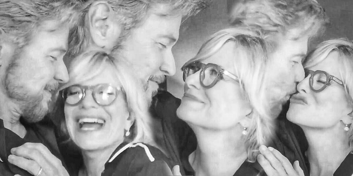 nicholsevansfan's tweet image. Some things are as simple as black and white- these two are simply magic #days #patchisback #PatchandKaylaForever