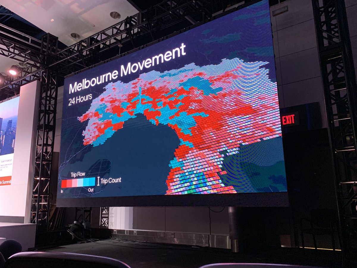 Announcing <a href="/Melbourne/">Melbourne, Australia</a> as its international city partner, <a href="/Uber/">Uber</a> demonstrates its “mastery of data” mentioned this morning. 

This data can drive decisions for aircraft movements and skyport placement to reduce congestion, and improve travel times. #UberElevate