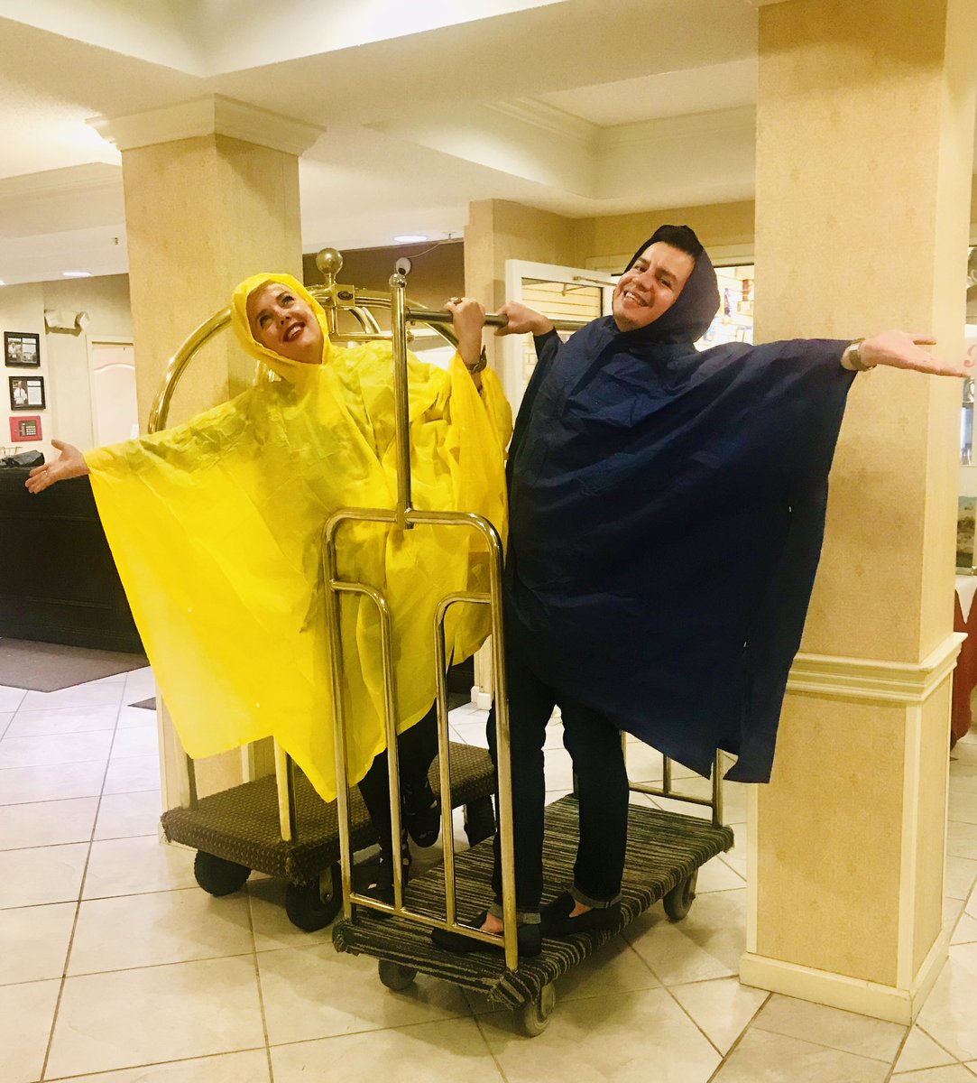 LAKarenLoftus's tweet photo. When #Fashion takes a turn. This was a cross between Carnie couture &amp; bubble gum glam or simply being smart enough to weather the storm when it arrives &amp; to keep the party going. #attaELEVATE #ATTA #adventure @womensadvtravel https://t.co/K3wEgwi0ou