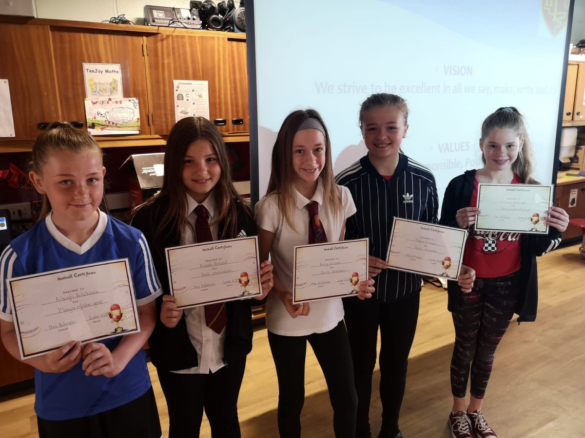 keltyps's tweet photo. Netball achievements recognised today. Well done girls #ActiveKPS https://t.co/AZzdmCinEk
