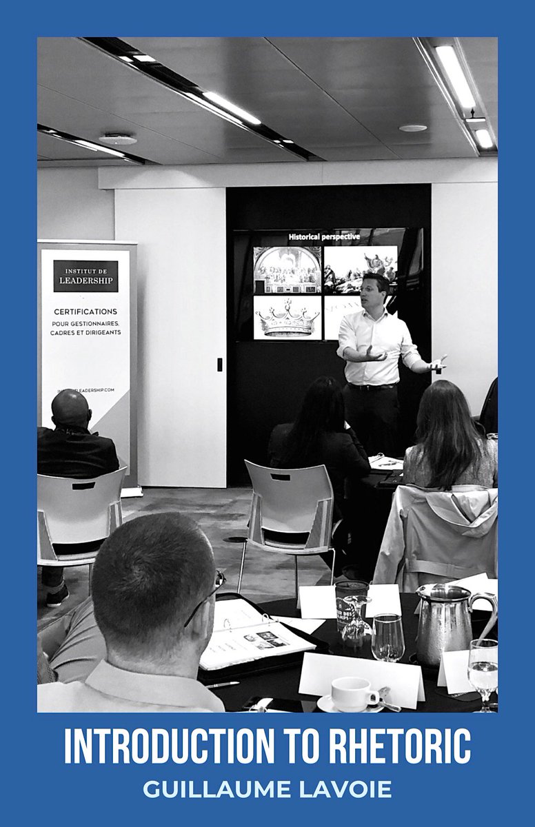 Auj.: Formation sur la #Rhétorique auprès d'une cohorte de gestionnaires canadiens et internationaux à l'Institut de Leadership. 

Thanks to all the participants for a great time. Best wishes of success to you all !