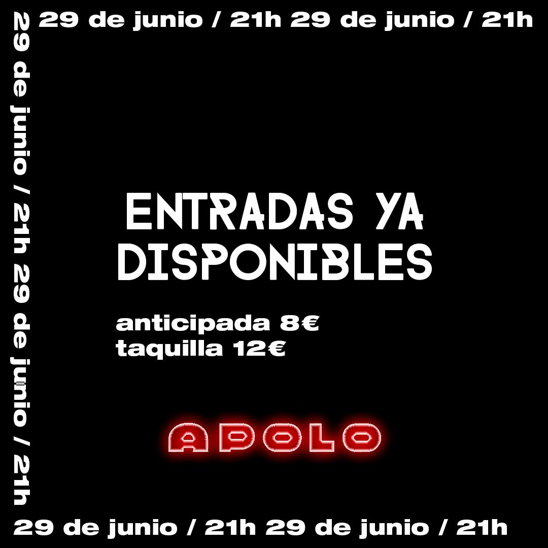 angangas_'s tweet photo. Entradas para la fluor party de APOLO ya disponibles!!
Las podéis comprar en: https://t.co/wSTIeDLtbD https://t.co/DL6wzfIoMv