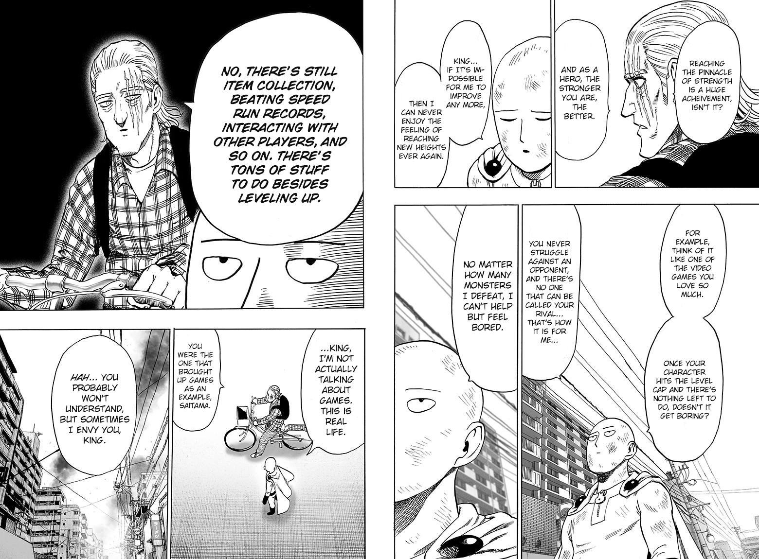 Tgsmurf Sur Twitter While The Rest Of The Saitama King Conversation Was Fine And Funny I M Still Pissedby Them Totally Cutting The Video Game Comparison Part It Was Hilarious And A Good Counter Argument They Keep Cutting Lines Non Stop In General In