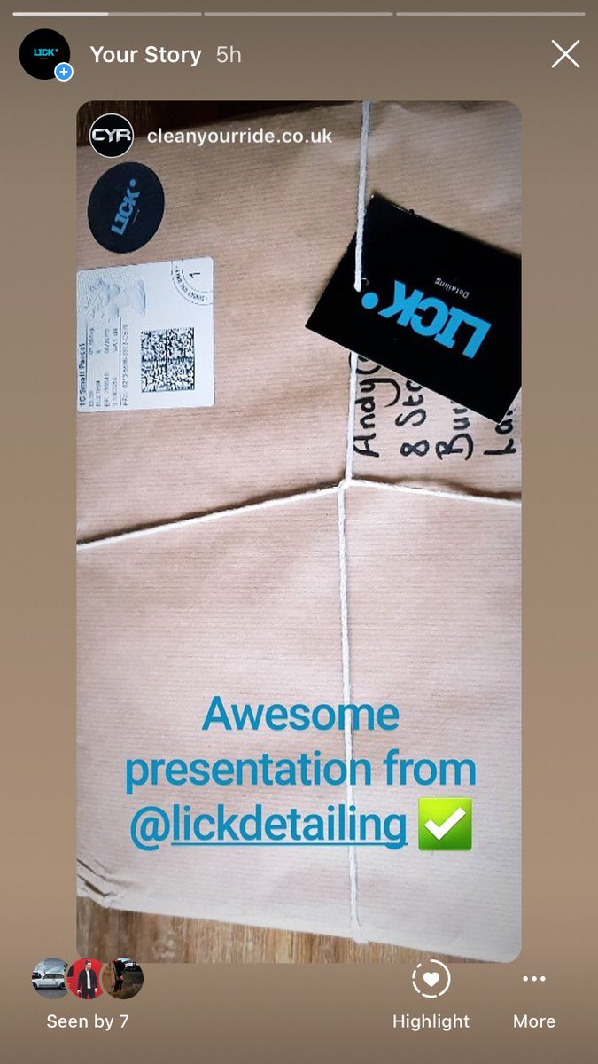 Another parcel gratefully received by <a href="/CleanYourRide/">Greg </a>