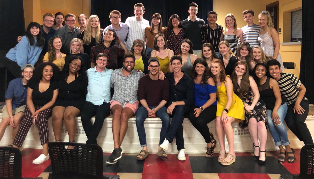 omticolumbus's tweet photo. Our Summer Performance Conservatory Company of CHICAGO had an amazing time at the MasterClass taught by Isaac Powell &amp; Wesley Taylor ❤️ #ChicagoOMTI https://t.co/9mRLj6yseQ