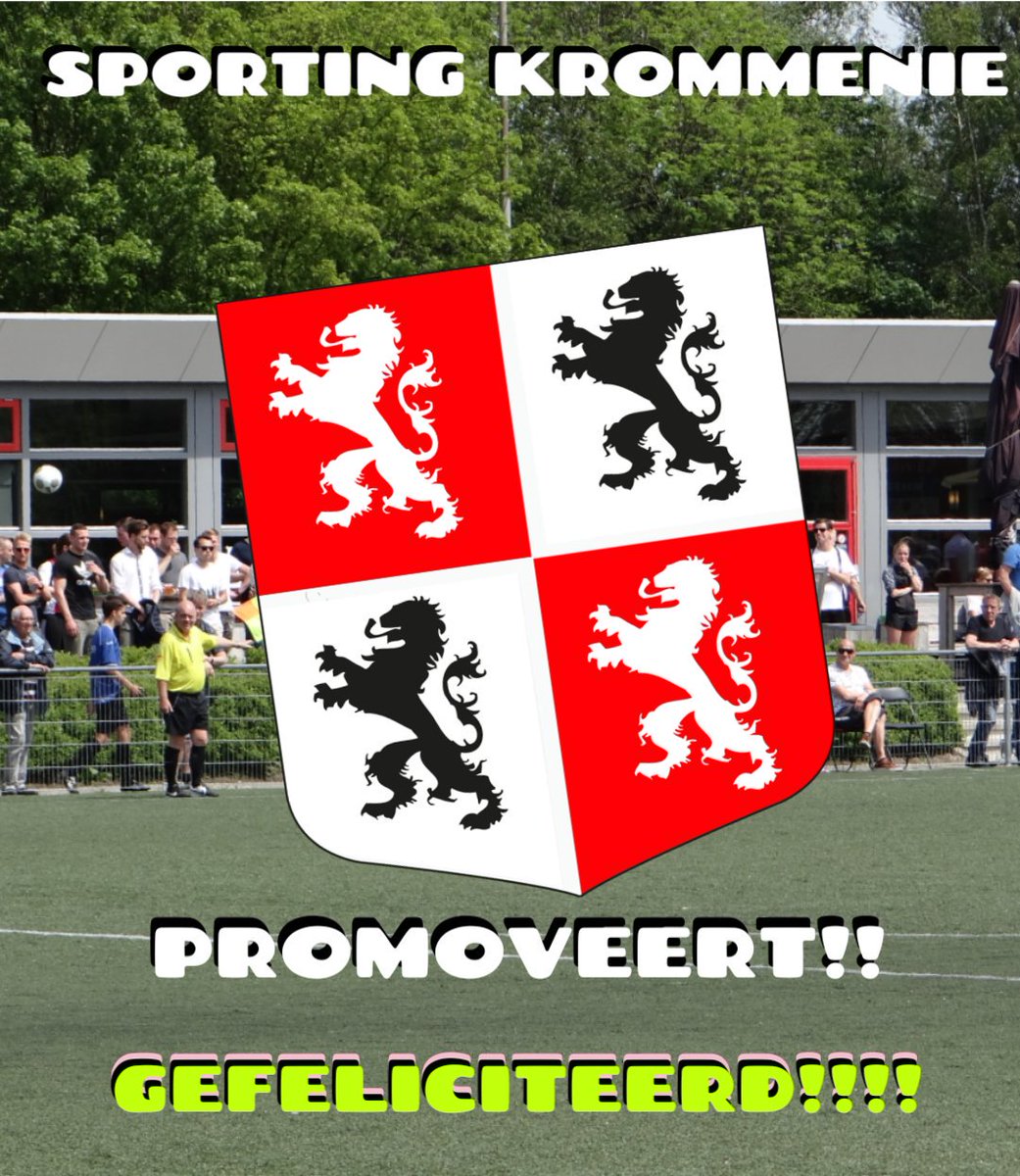 SportingK's tweet image. De mannen van trainer Jordi van Beek hebben het voor elkaar! Promotie naar de derde klasse!