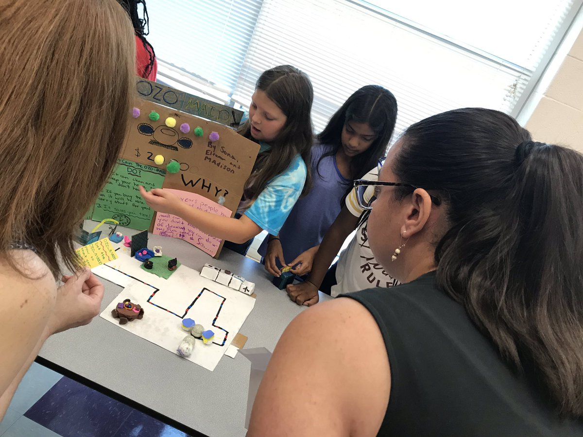 BrierCreekES's tweet photo. ➡️ Check out our 4th graders who used the 4-C’s to get ready for the Invention Convention this morning! Thanks to those who came out to learn about their progress! #wearebriercreek https://t.co/ZbIx56VR2L