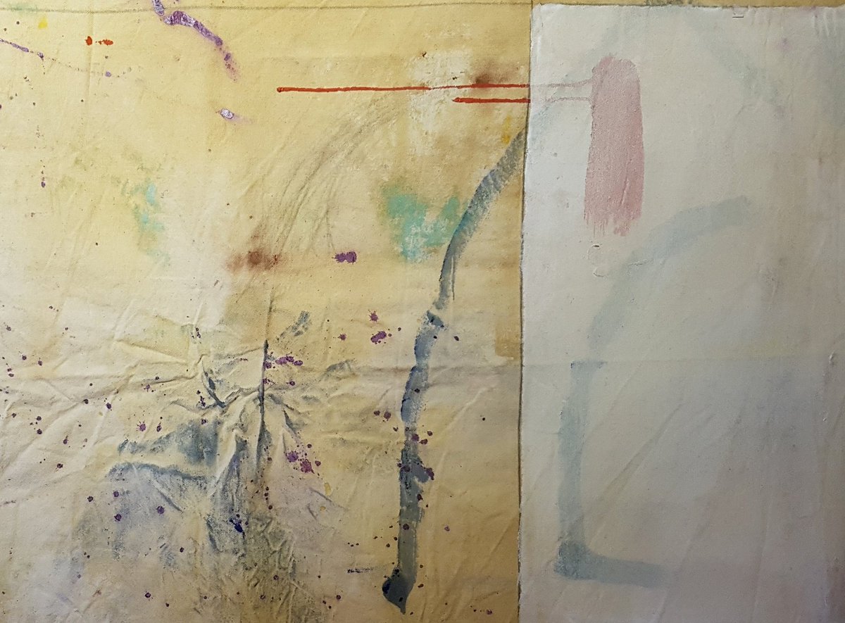 ralfieelvis's tweet photo. Working on this middle section whilst listening to.. The art of the middle 8 on @BBCRadio4 #elviscostello #middle8 #middleofthepainting #rhythms #oilpainting #contemporarypainting #studioevenings https://t.co/JEzIWrYBps